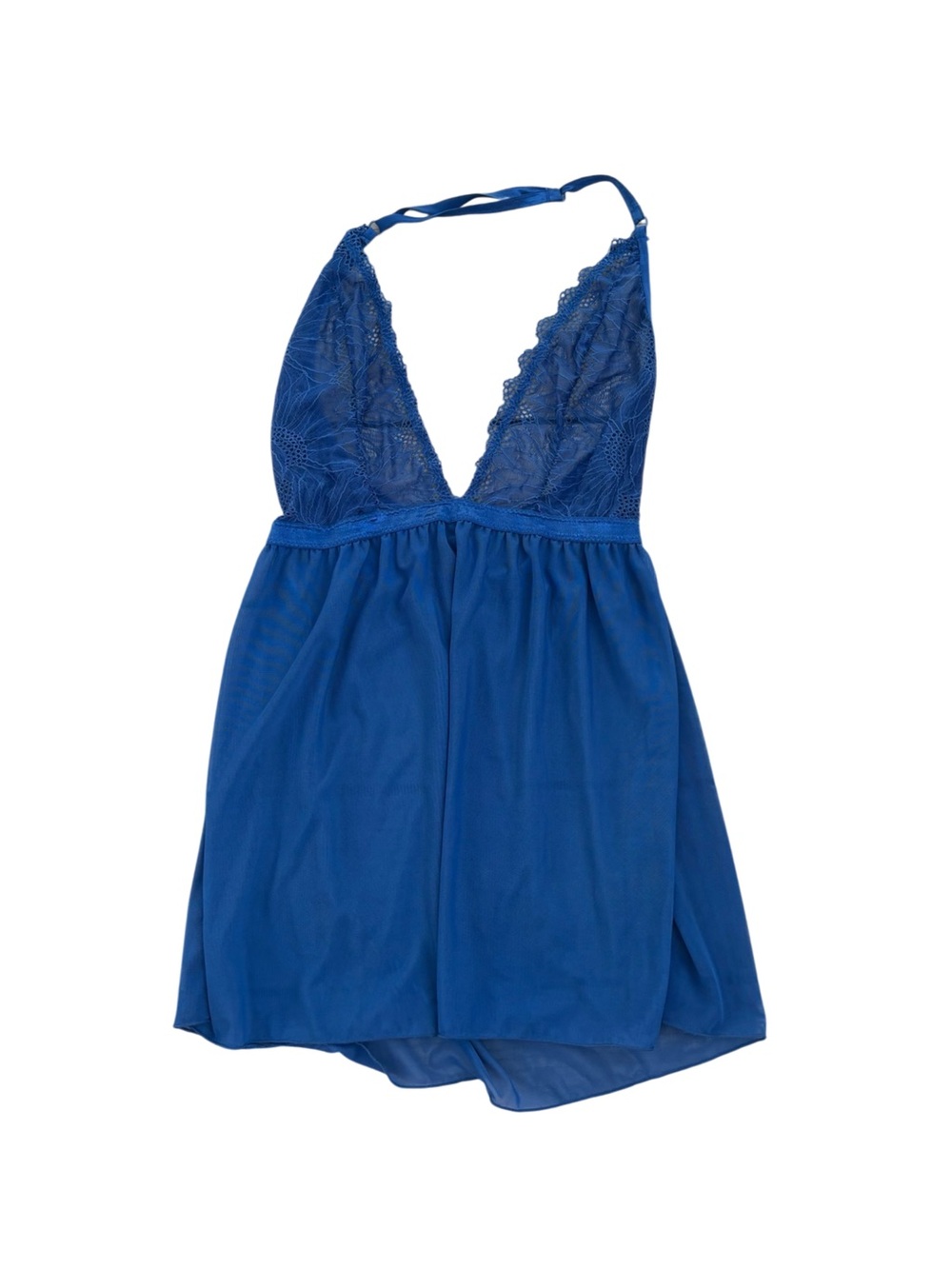Frederick’s of Hollywood Lace Halter Babydoll Cami Lingerie